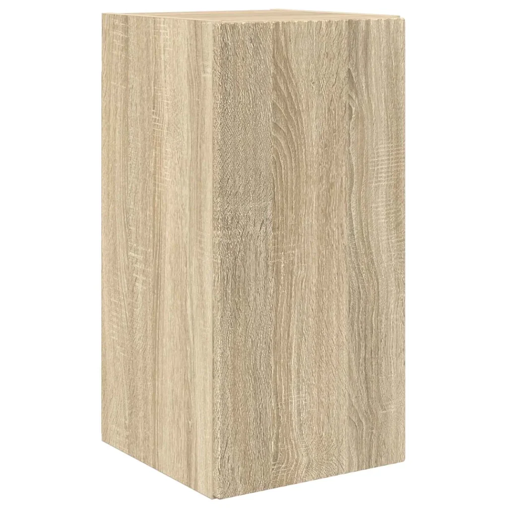 Set di Mobiletto da TV a Parete 4 pcs Rovere Sonoma 3408936 - Image 5