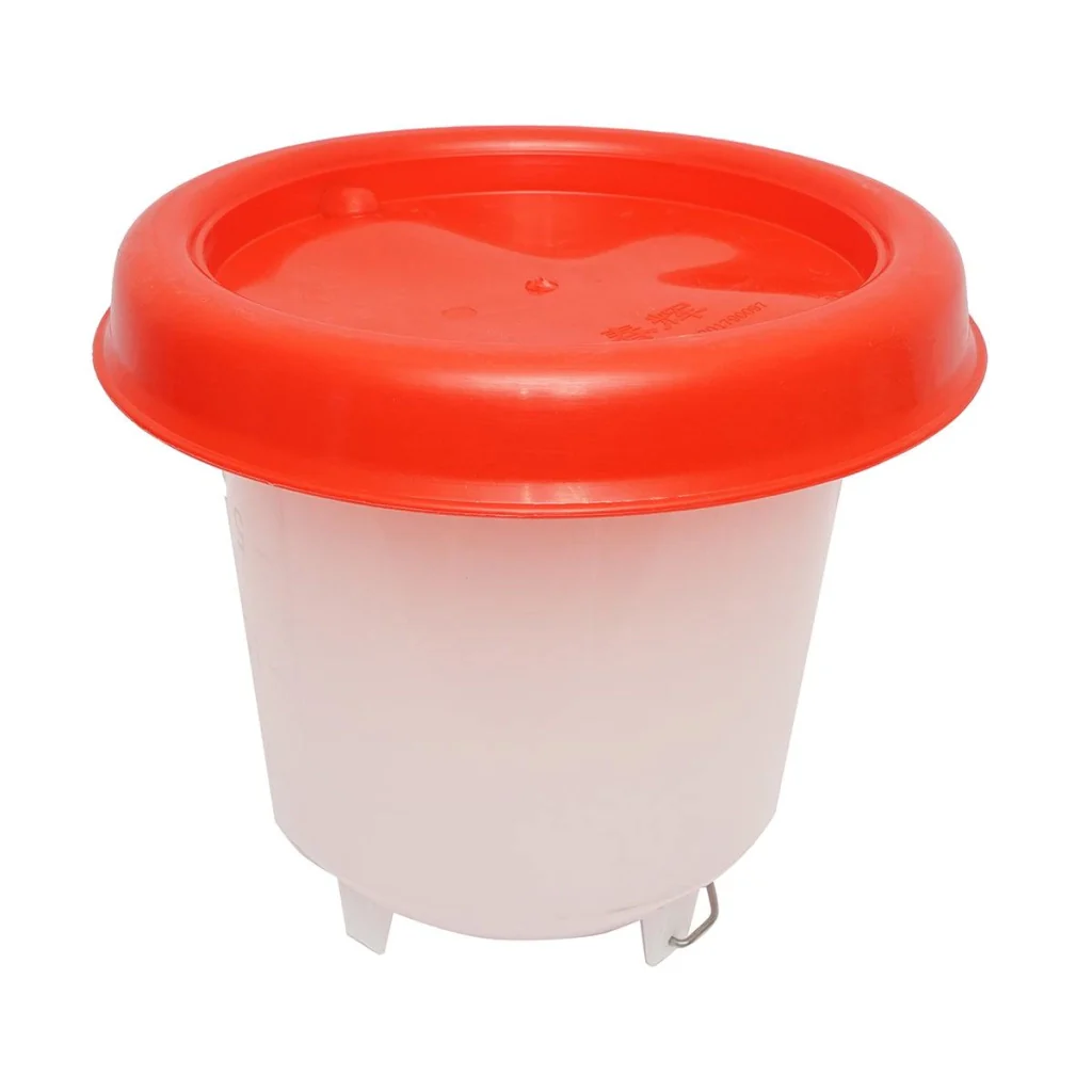 Abbeveratoio per Pollame da 14L, Adatto per Galline, Anatre, Oche, Conigli, Piccioni, Cuculli, Pappagalli, Cavi - Image 6
