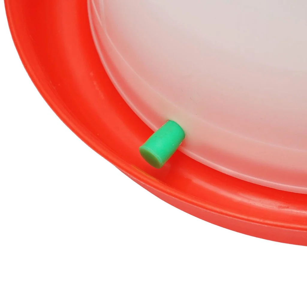 Abbeveratoio per Pollame da 14L, Adatto per Galline, Anatre, Oche, Conigli, Piccioni, Cuculli, Pappagalli, Cavi - Image 7