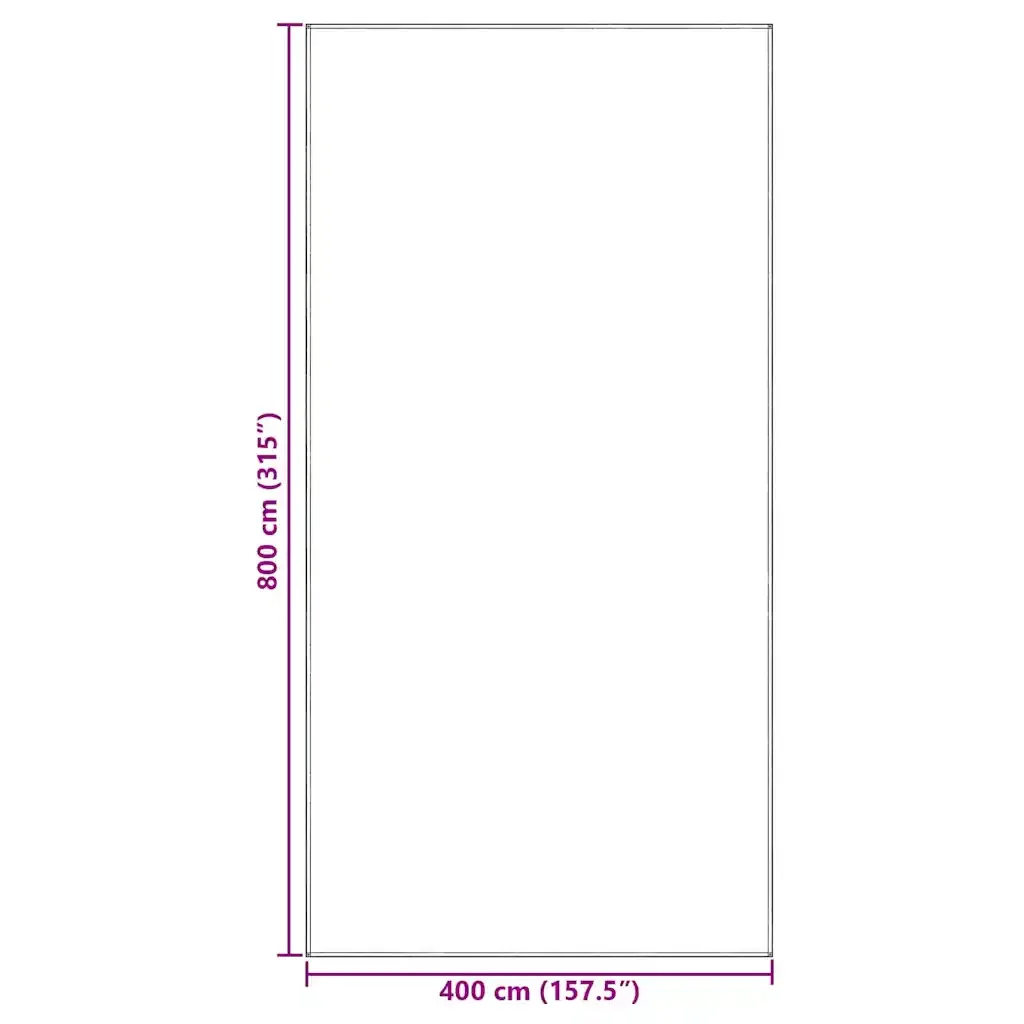 Tappeto da Tenda Blu e Grigio 800 x 400 cm Polietilene 42000184 - Image 9