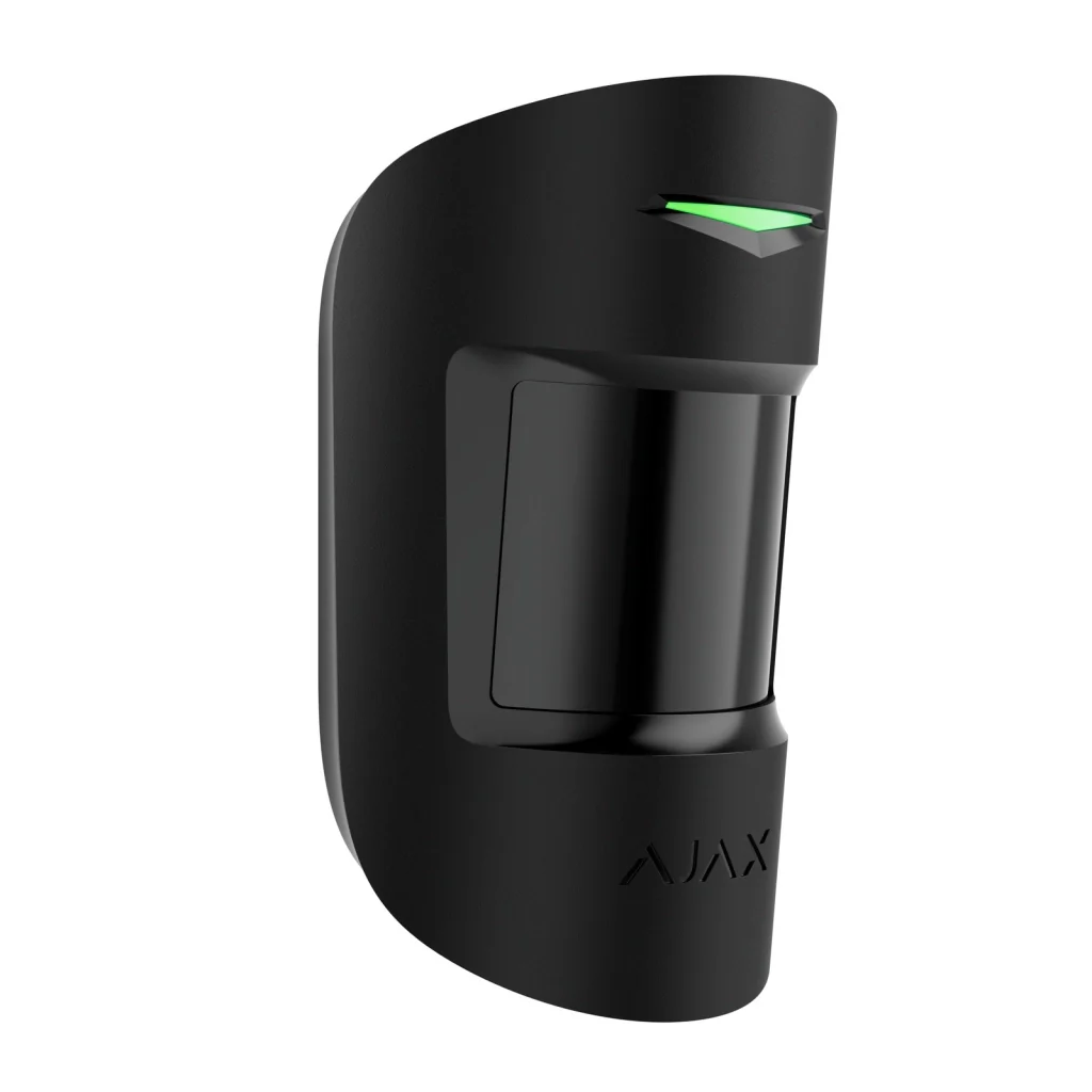 Ajax Rilevatore di movimento IR wireless con sensore a microonde aggiuntivo (Edizione Superior) Nero