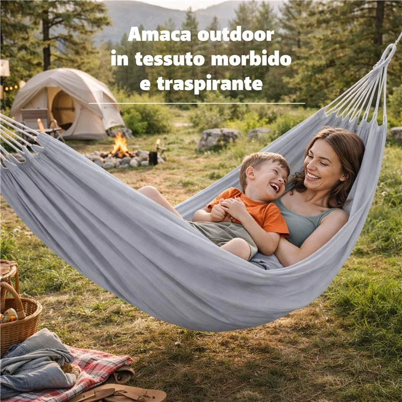 AMACA IN COTONE FLEXY PORTATA 120 KG  DIMENSIONI 200 X 100 CM - Image 6