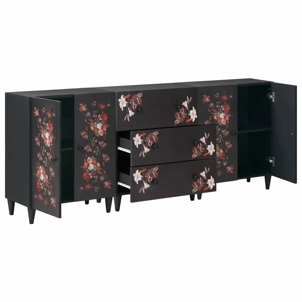 Armadi di Stoccaggio 3 pz Motivo Motivo 180 x 33 x 75 cm 3310140 - Image 3