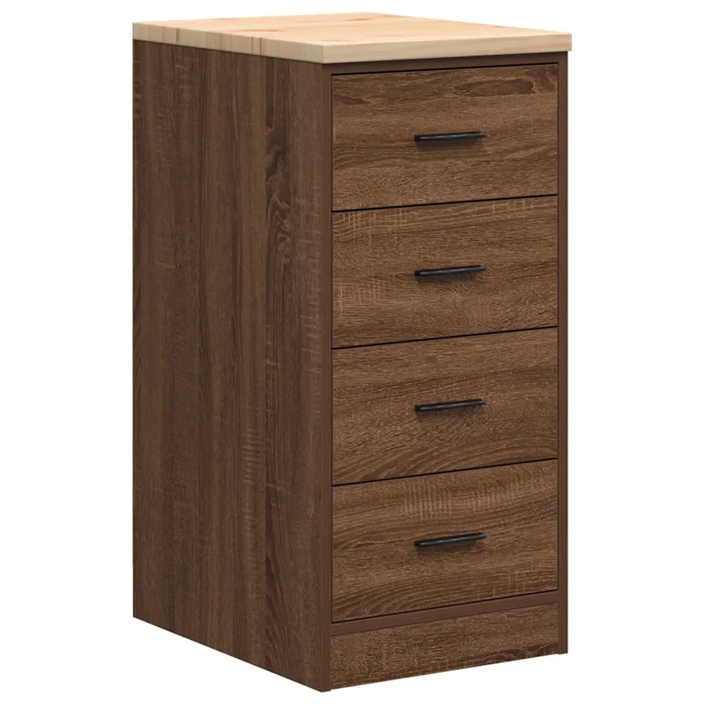 Armadietto per Garage in Rovere Marrone 40x51x85 cm 860595 - Image 2