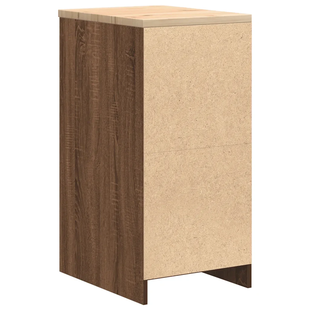 Armadietto per Garage in Rovere Marrone 40x51x85 cm 860595 - Image 8