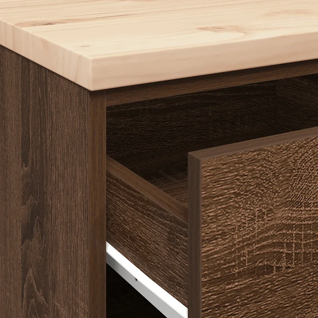 Armadietto per Garage in Rovere Marrone 40x51x85 cm 860595 - Image 9