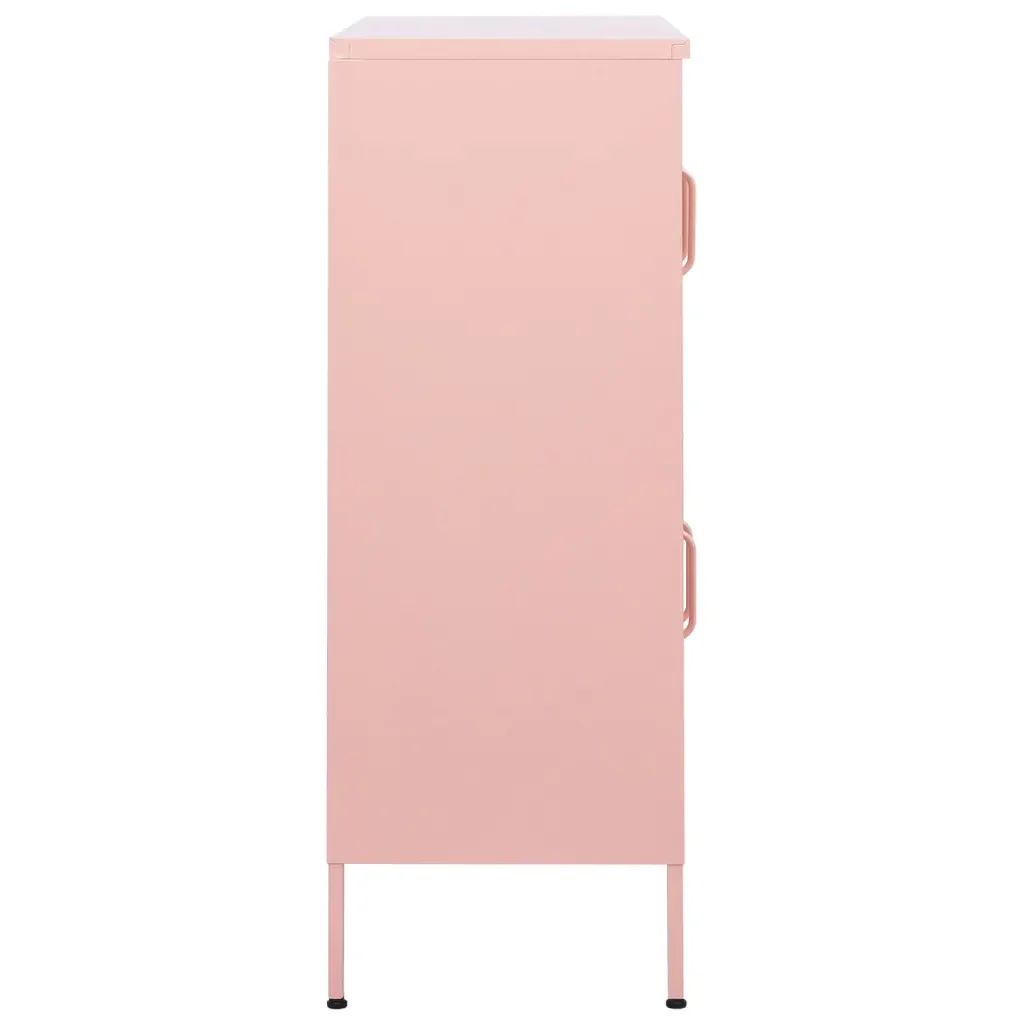 Armadietto Rosa 80x35x101,5 cm in Acciaio cod mxl 41510 - Image 4
