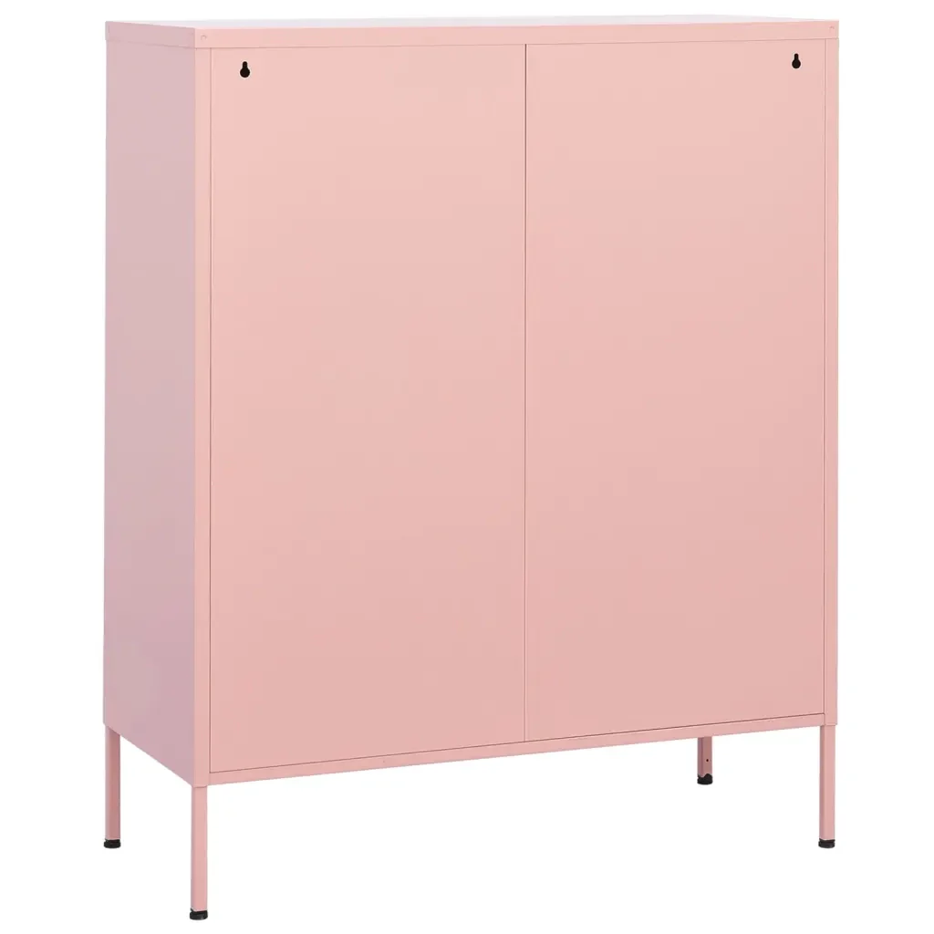 Armadietto Rosa 80x35x101,5 cm in Acciaio cod mxl 41510 - Image 5