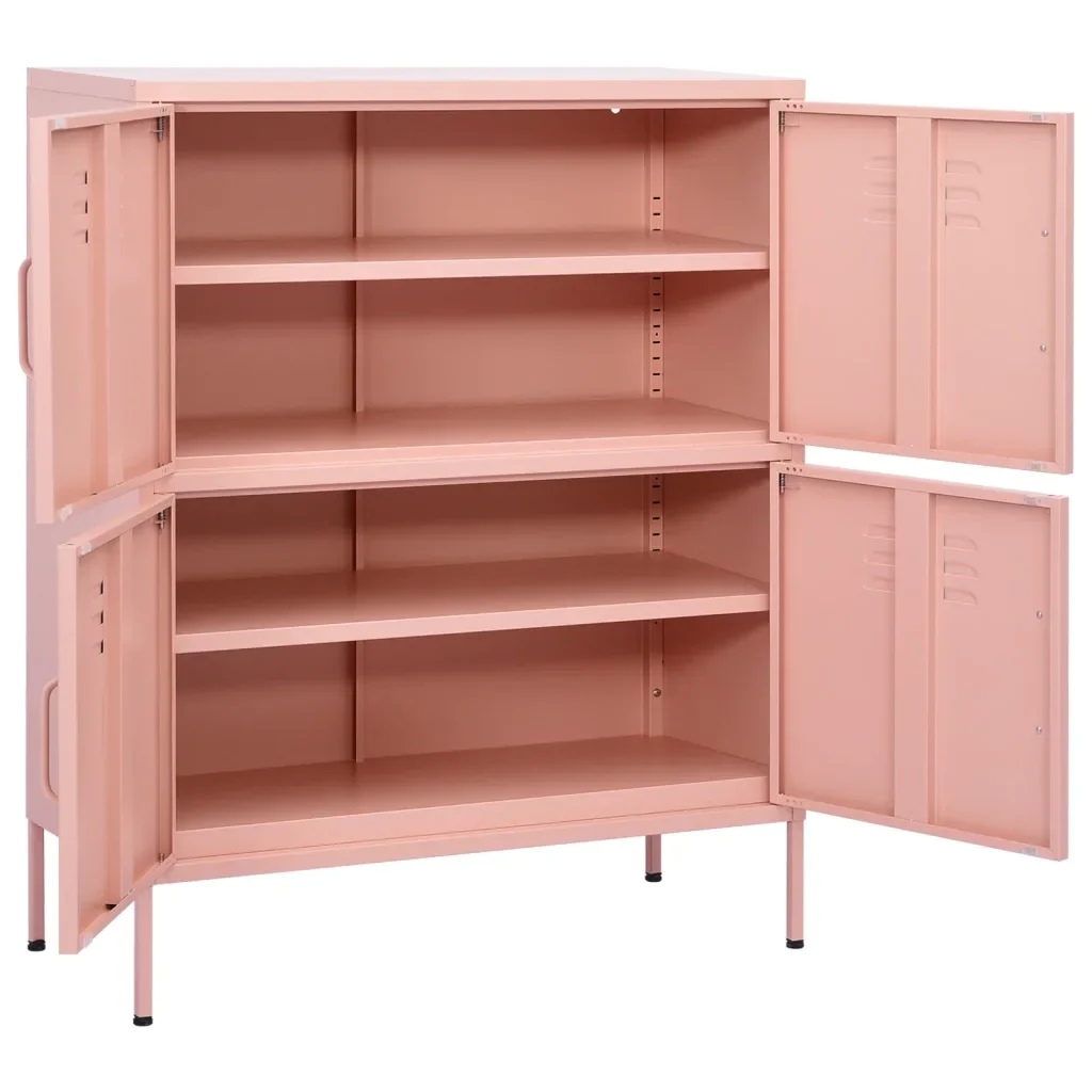 Armadietto Rosa 80x35x101,5 cm in Acciaio cod mxl 41510 - Image 6