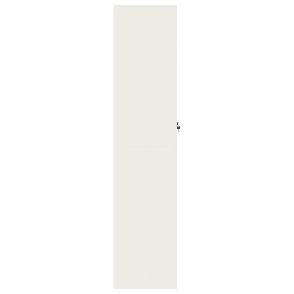 Armadio Classificatore Bianco 90x40x180 cm in Acciaio 339752 - Image 5