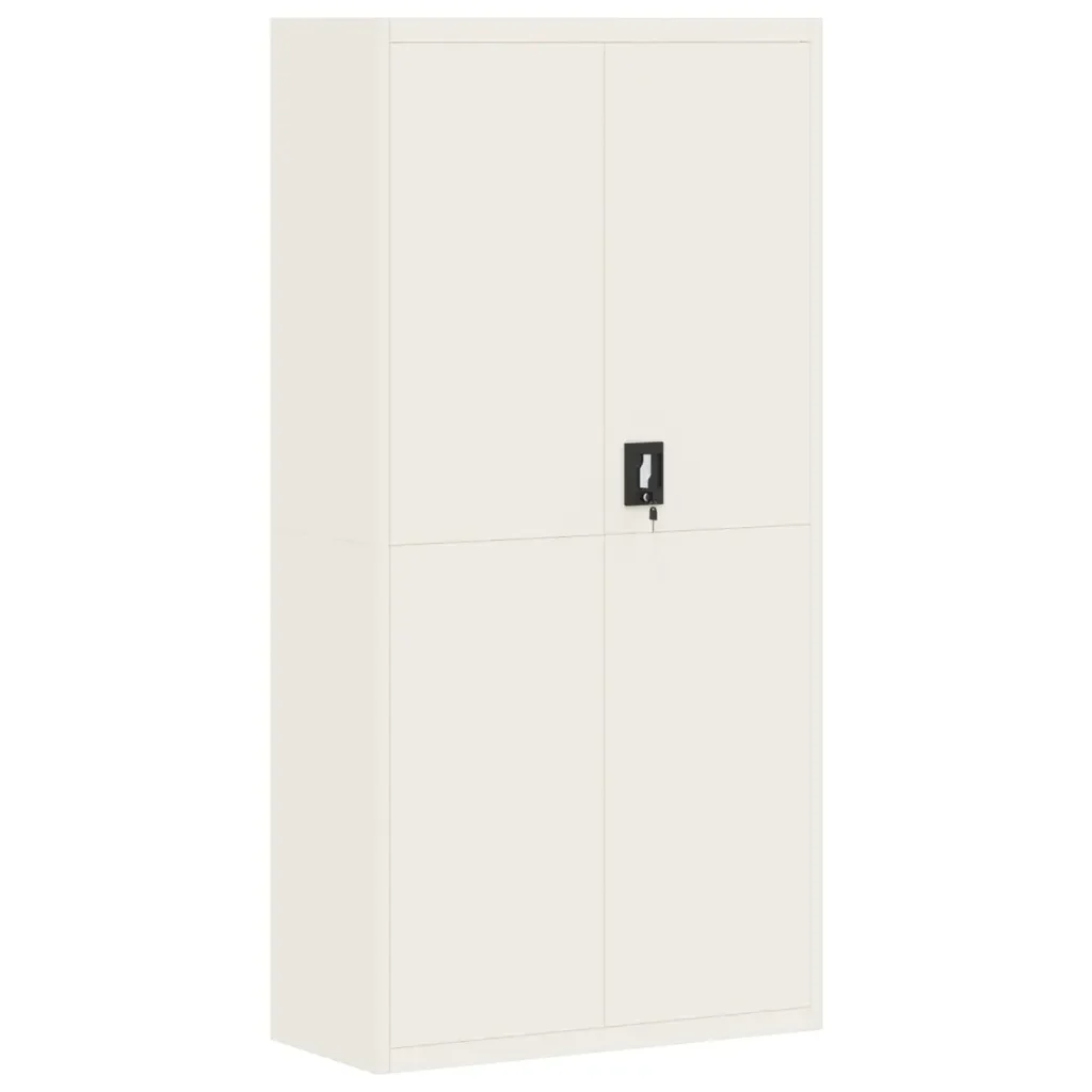Armadio Classificatore Bianco 90x40x220 cm in Acciaio 3188314 - Image 7