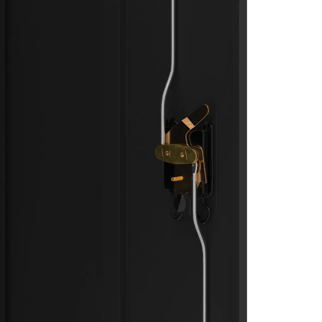 Armadio Classificatore Nero 90x40x70 cm in Acciaio 339722 - Image 8
