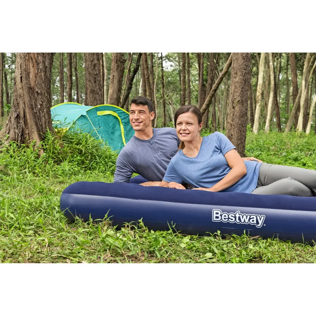 Bestway Materasso Gonfiabile Floccato 203 x 183 x 22 cm 67004 90749