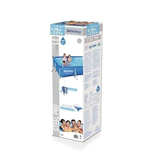 Bestway Piscina Frame Rettangolare 1C 300X201 H 66 - Image 9