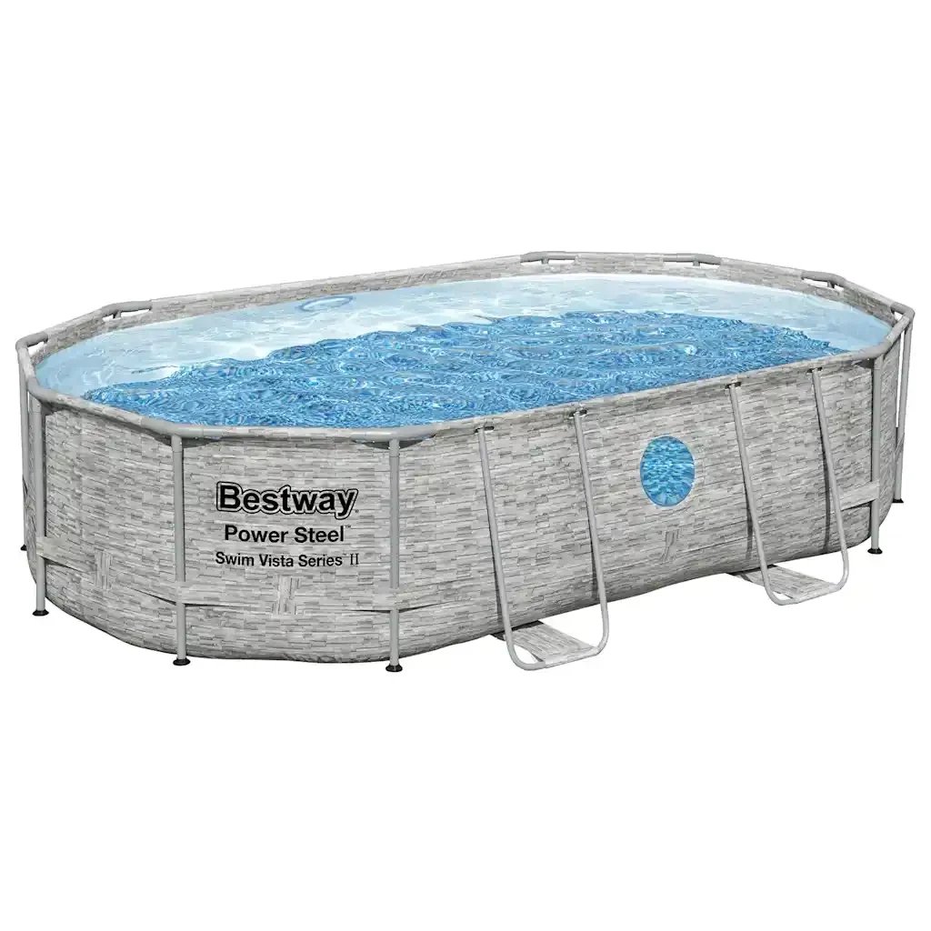 Bestway Set Piscina Power Steel 488x305x107 cm 93335 - Image 3