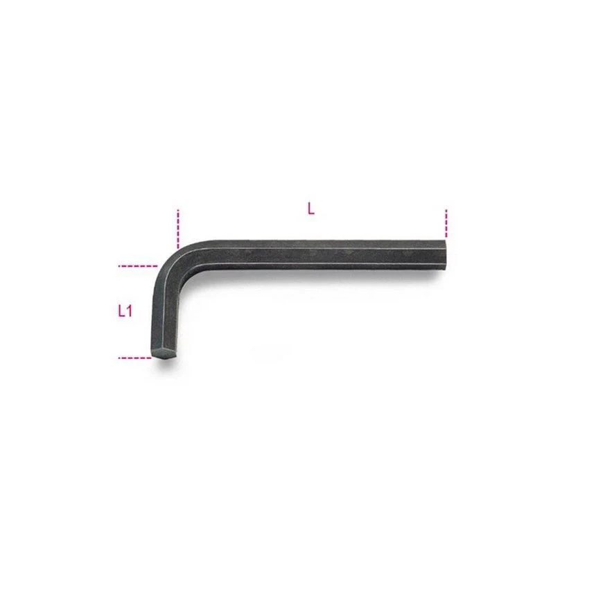 Beta 96N Chiave a Brugola Esagonale Maschio Piegata 6 mm ISO 2936 colore Nero - Image 2