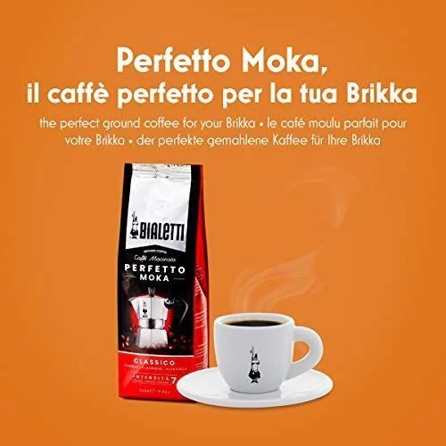 Bialetti Brikka Da versare sulla macchina del caffè Nero, Argento - Image 7