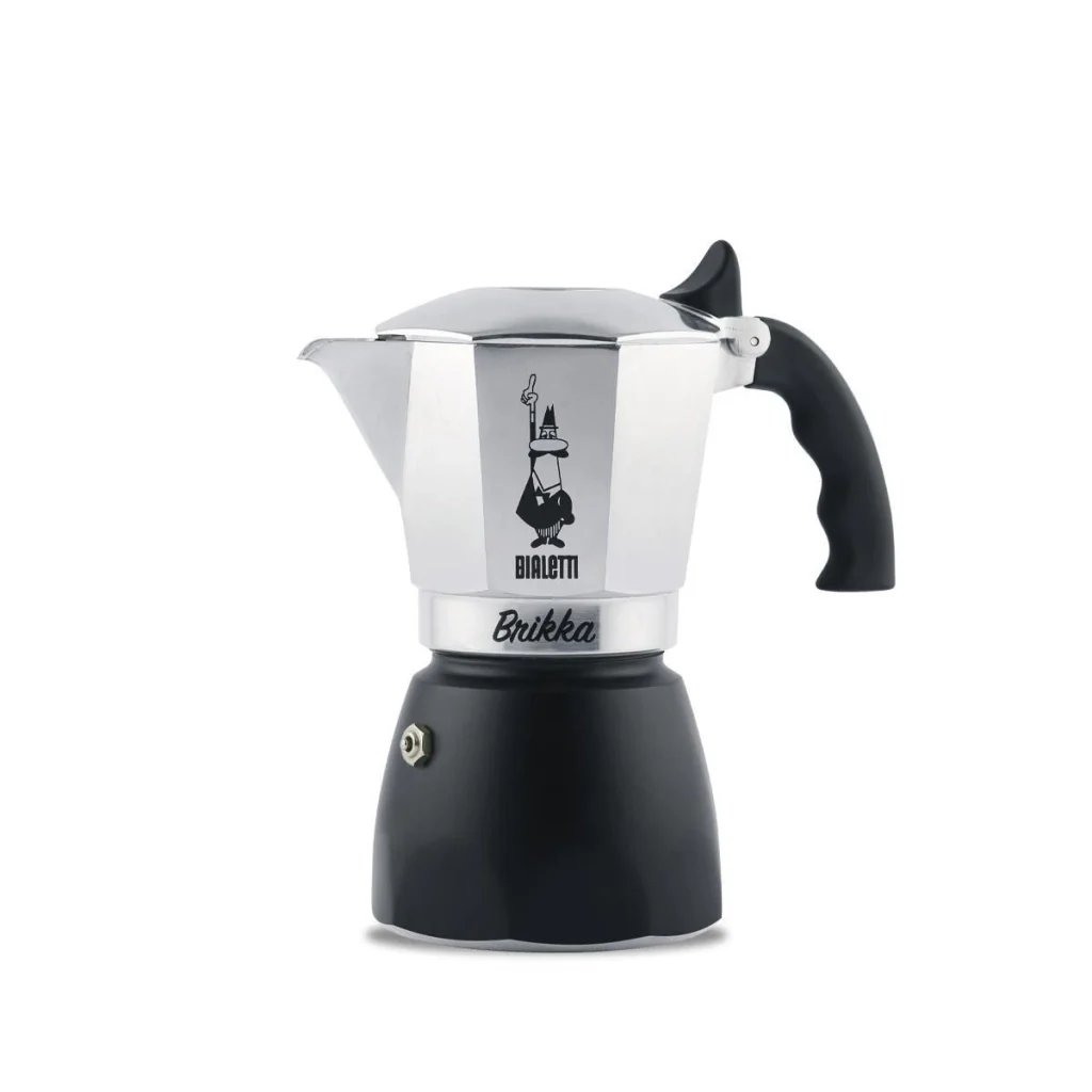 Bialetti Brikka Da versare sulla macchina del caffè Nero, Argento - Image 9