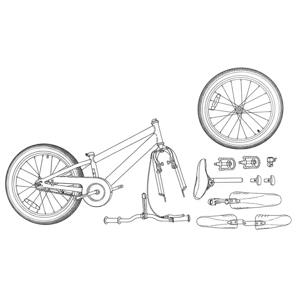 Bicicletta per Bambini 20 Pollici 6-Speed - Image 8