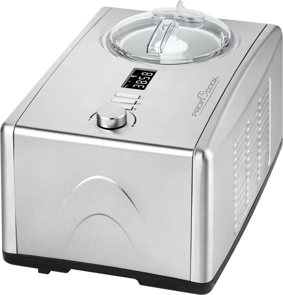 Bomann PC-ICM 1091 N Gelatiera compressore 1,5 L 150 W Acciaio inossidabile - Image 3