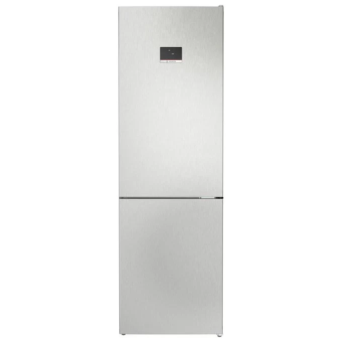 Bosch KGN367LDF Serie 4 Frigorifero Combinato 321 L 186 cm Classe D 35 dB Total No Frost Perfect Fit (186x60x66 cm) colore Acciaio Inox
