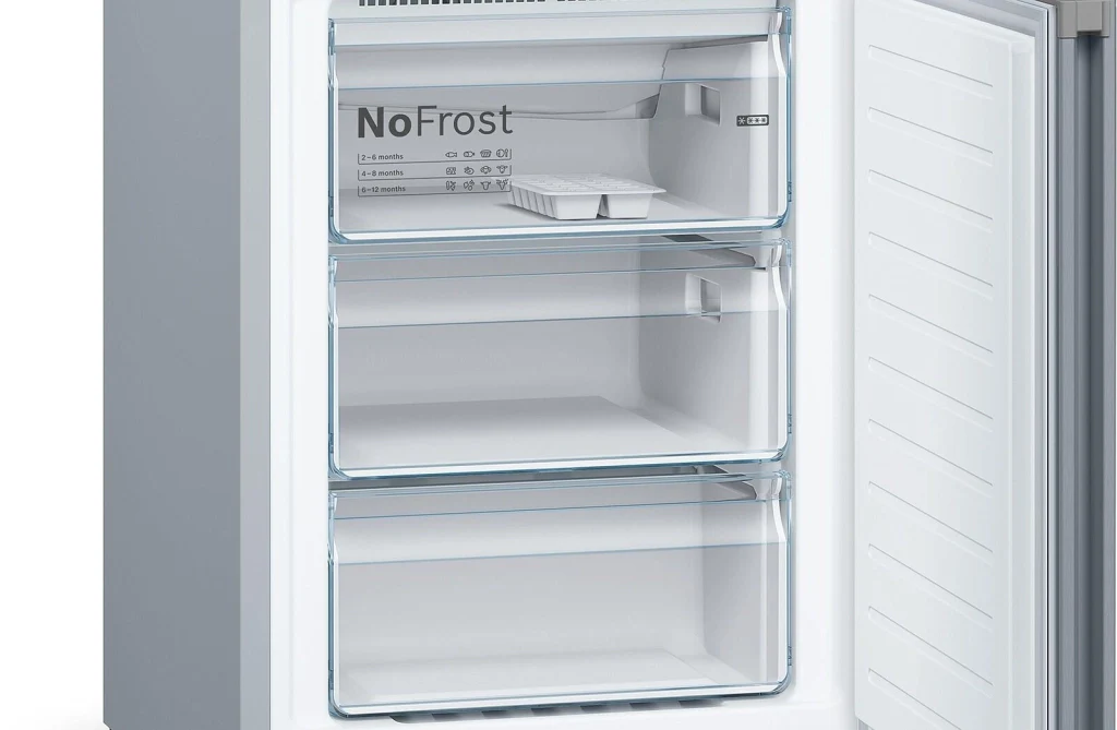 Bosch KGN392LDC Serie 4 Frigorifero Combinato 368 L 203 cm Classe D 36 dB No Frost Multi-Airflow colore Acciaio Inox - Image 10