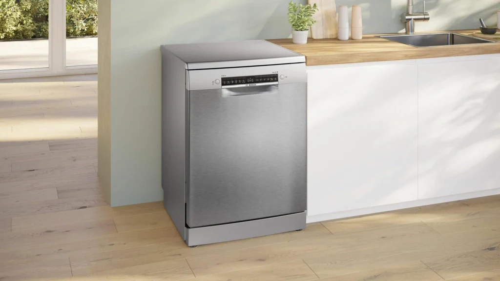 Bosch SMS4HMI07E Serie 4 Lavastoviglie Libera Installazione 14 coperti Classe D 42 dB Home Connect AquaStop (85x60x60 cm) colore Inox - Image 6