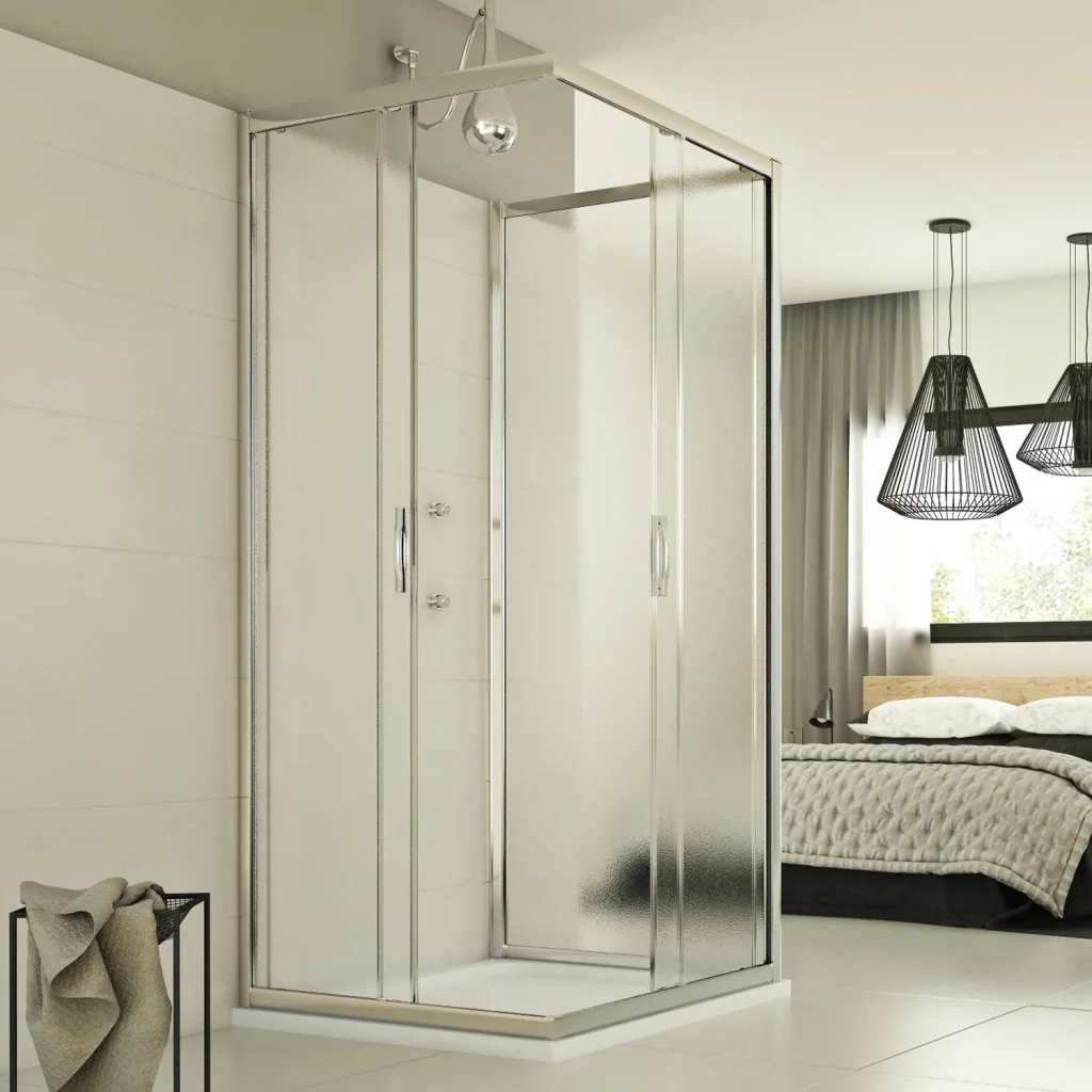 Box Doccia 3 lati 90x75x90 CM H198 stampato C mod. Evolution Trio - Image 2