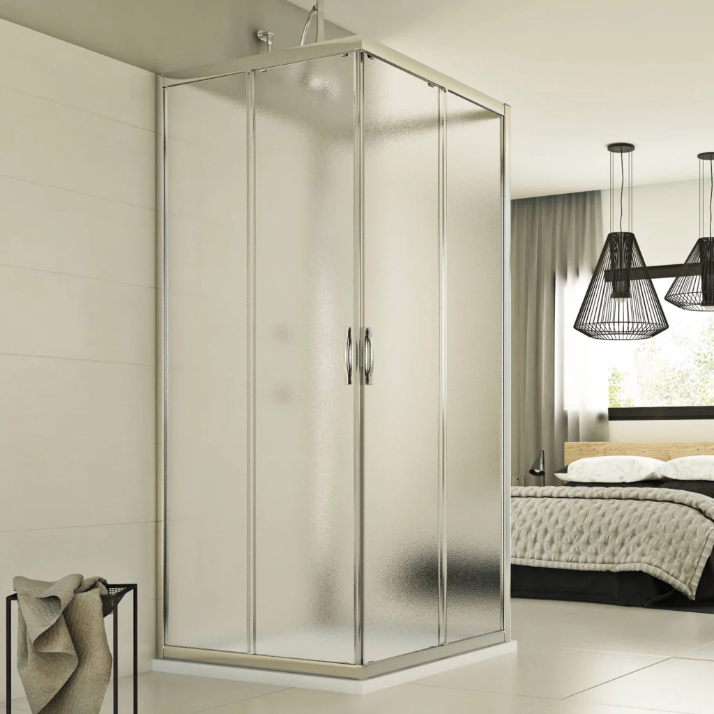Box Doccia 3 lati 90x80x90 CM H198 stampato C mod. Evolution Trio - Image 6