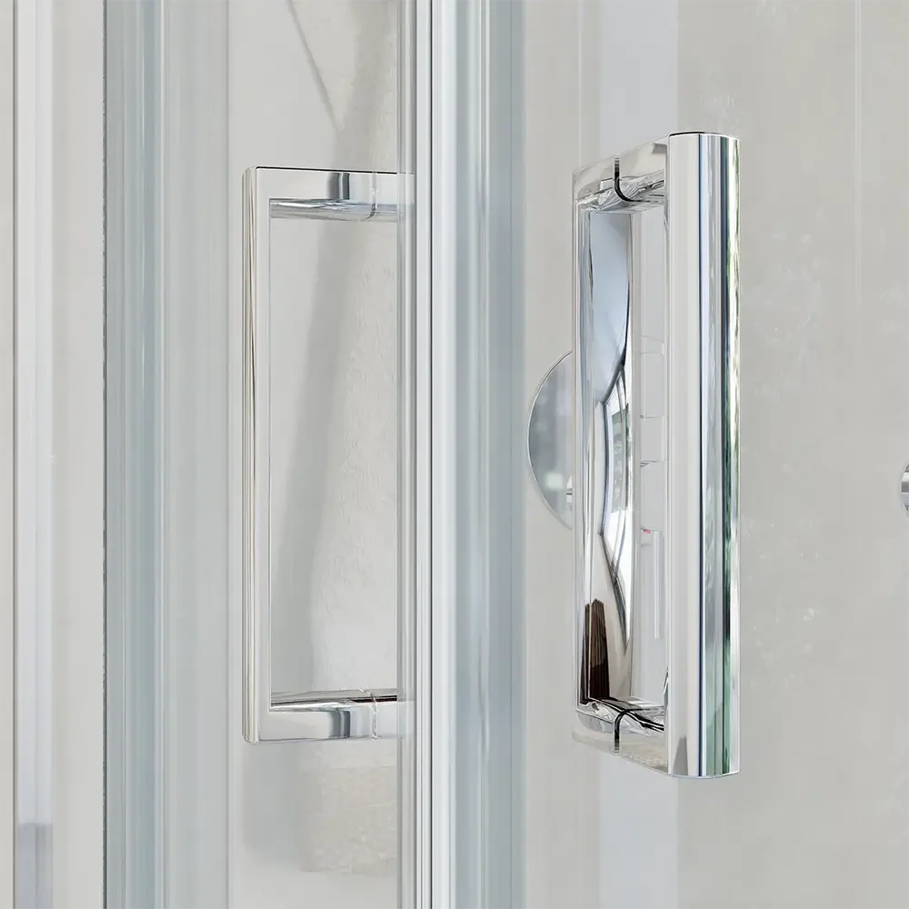 Box doccia 70x90 cm angolare scorrevole cristallo 6mm trasparente h190 | Java - Image 6