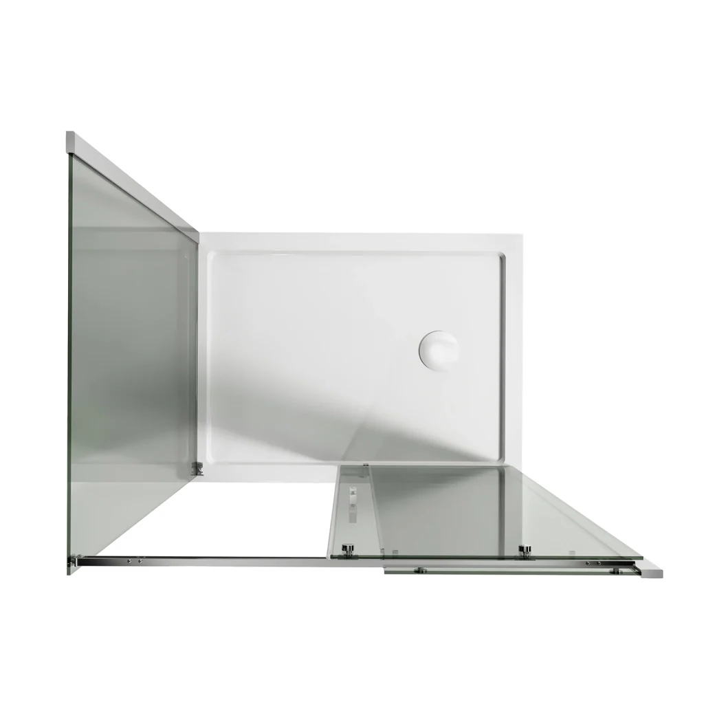 Box Doccia 90x100CM H200 Vetro Trasparente 8mm Versione Destra con EasyClean mod. Prime Duo 1 Anta - Image 3