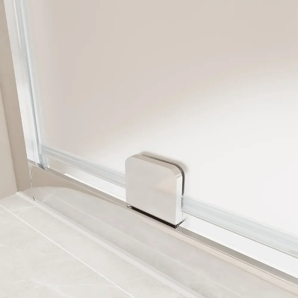 Box doccia 90x70 cm angolare apertura a battente vetro 6mm opaco | Apulia - Image 6