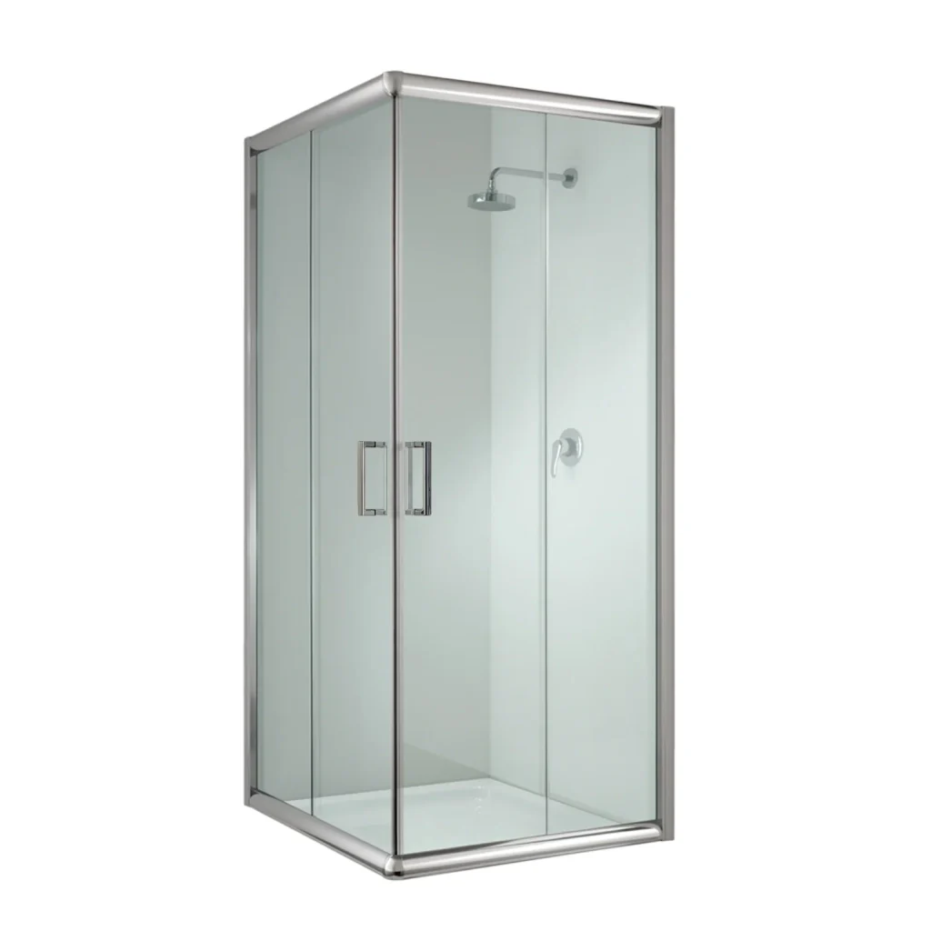 Box Doccia Quadrato 70x70 H198 Trasparente 6mm mod. Alabama