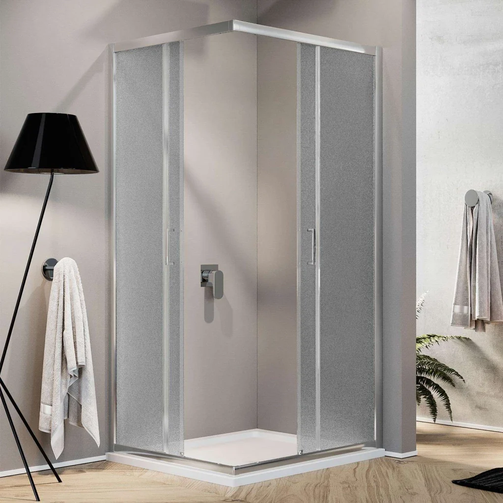 Box Doccia Rettangolare 75x80 H185 Stampato C 6mm mod. Ready - Image 3