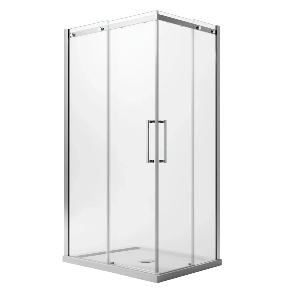 Box Doccia Rettangolare 75x80CM H200 Vetro Trasparente 8mm Sinistra con EasyClean mod. Prime Corner - Image 6