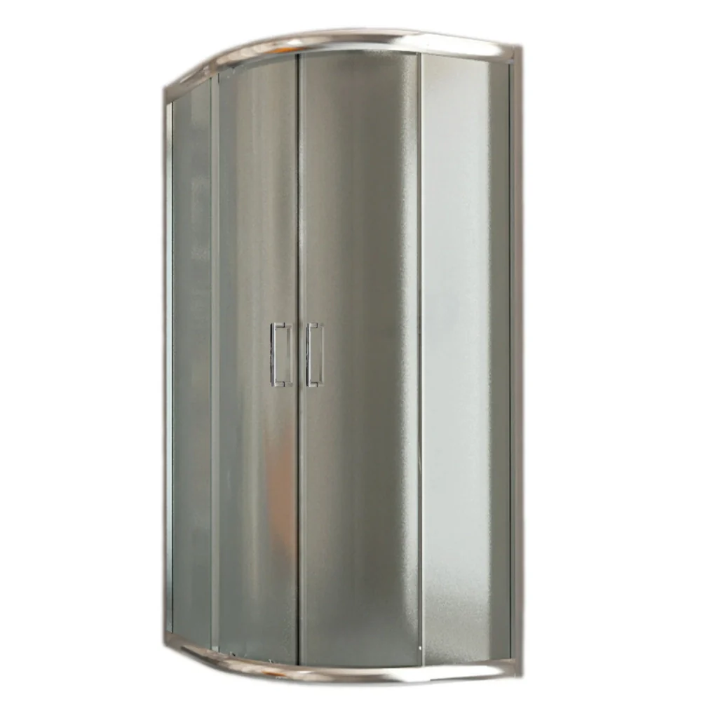 Box Doccia Semicircolare 80x80 H185 Stampato C 6mm mod. Alabama