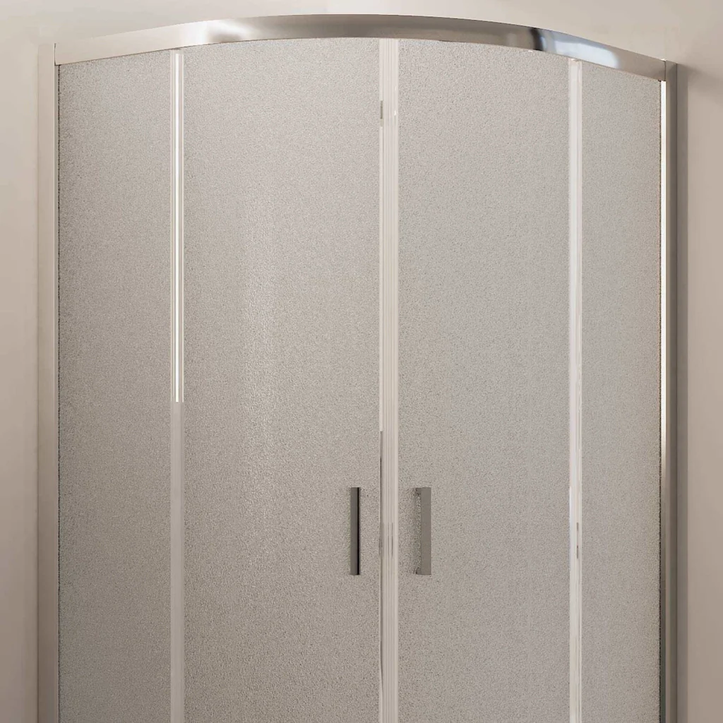 Box Doccia Semicircolare 80x80 H185 Stampato C 6mm mod. Ready - Image 2