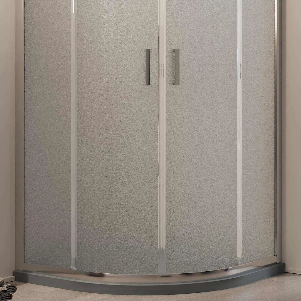 Box Doccia Semicircolare 80x80 H185 Stampato C 6mm mod. Ready - Image 3