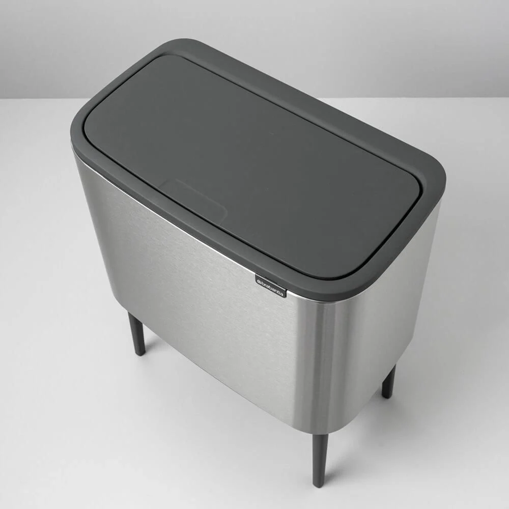 Brabantia 316081 bidone per la spazzatura 33 L Rettangolare Acciaio inossidabile Nero, Acciaio inossidabile - Image 10