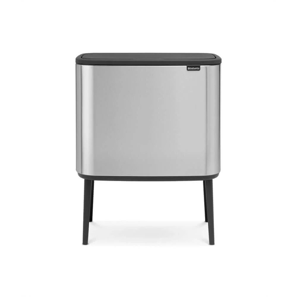 Brabantia 316081 bidone per la spazzatura 33 L Rettangolare Acciaio inossidabile Nero, Acciaio inossidabile - Image 5