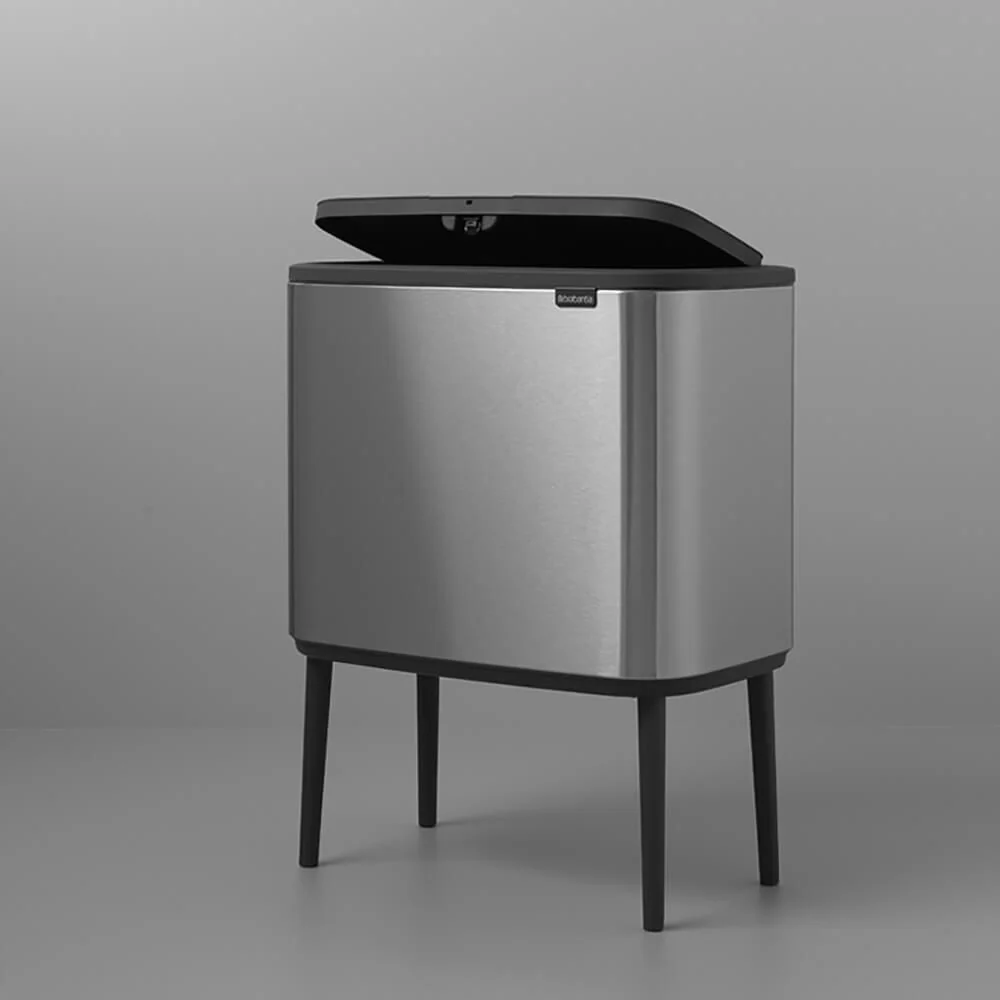 Brabantia 316081 bidone per la spazzatura 33 L Rettangolare Acciaio inossidabile Nero, Acciaio inossidabile - Image 8