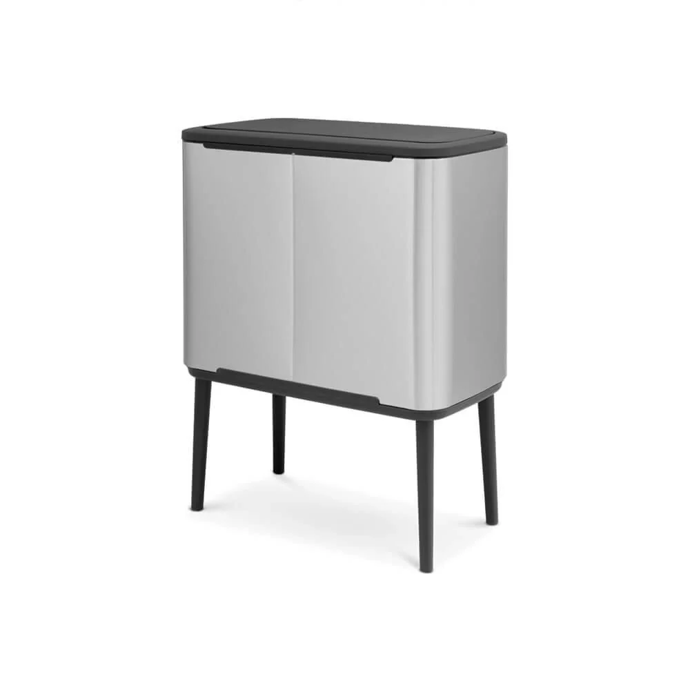 Brabantia 316081 bidone per la spazzatura 33 L Rettangolare Acciaio inossidabile Nero, Acciaio inossidabile - Image 9