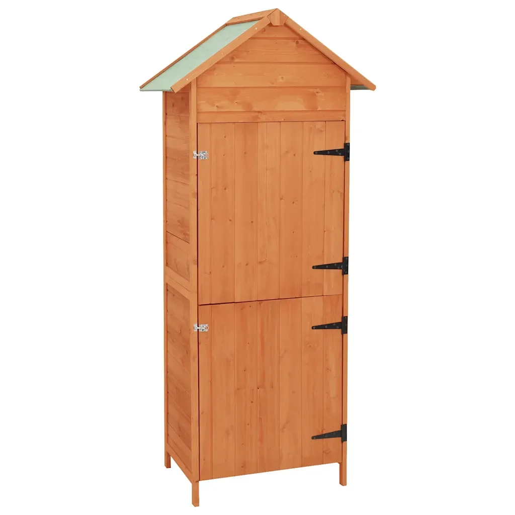 Armadietto da Giardino Marrone 42,5x64x190 cm 41650 - Image 2