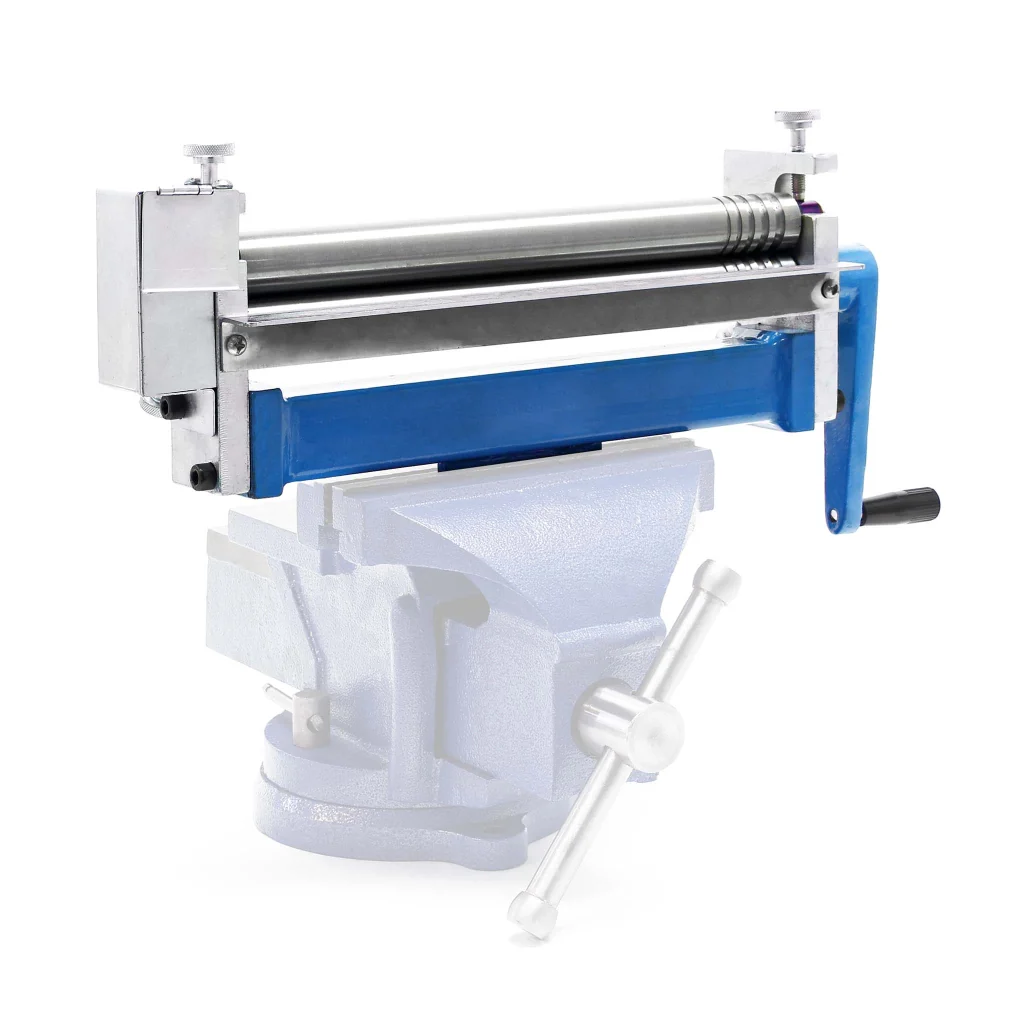 Calandra a tre rulli per pezzi fino a 300 mm piegatrice manuale per la lavorazione della lamiera - Image 10