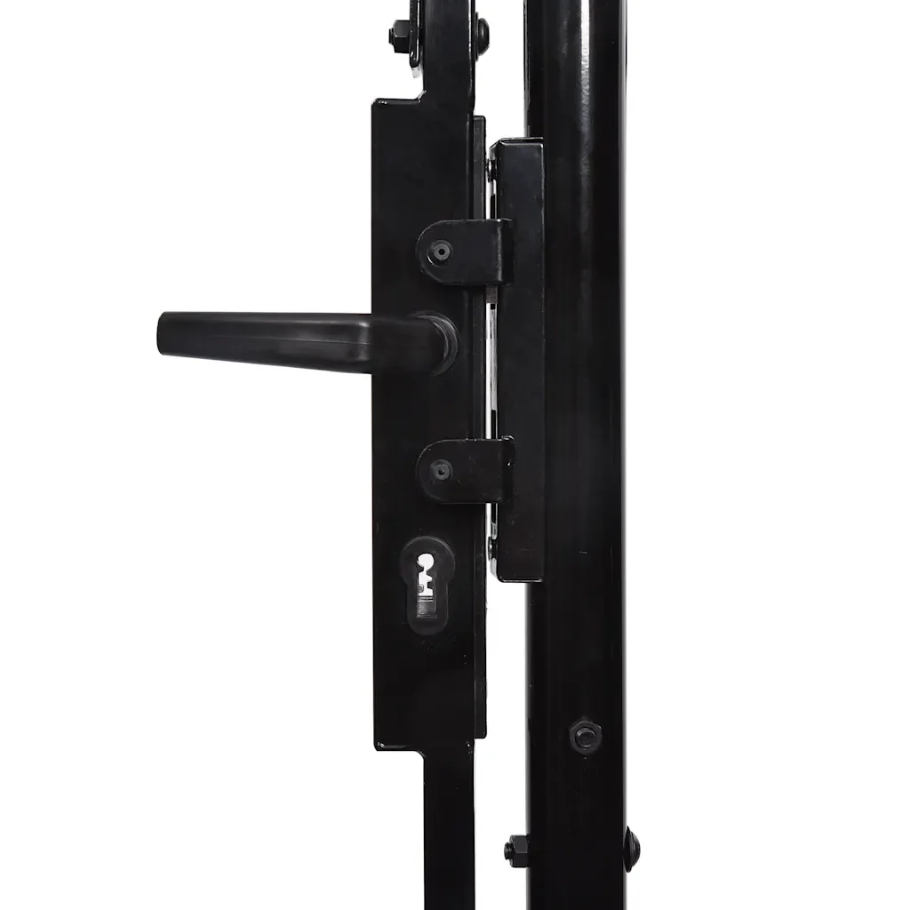 Cancello per recinzione BOXTEL con punta a lancia 100x75 cm 144358 - Image 6