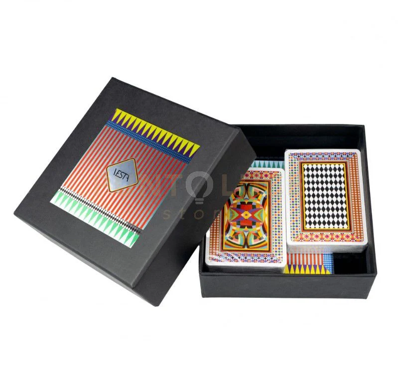 Carte - Gioco da tavolo  2 mazzi di carte Francesi, matina più bloc notes
