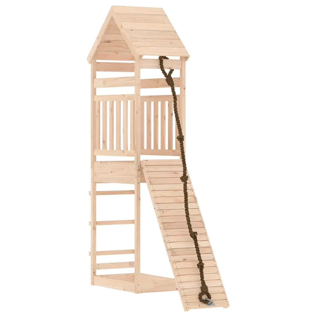 Casetta con Arrampicata in Legno Massello di Pino 3156898 - Image 2