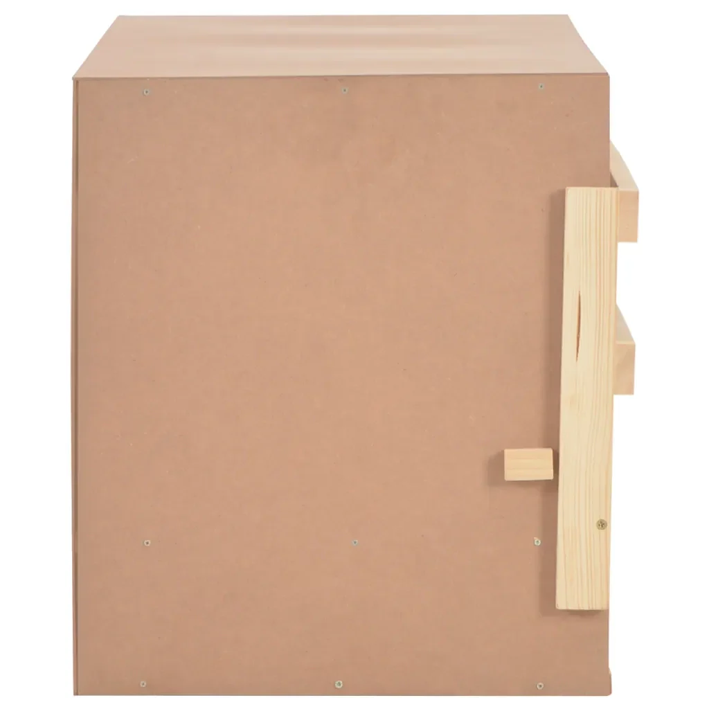 Casetta Cova per Galline 3 Scomparti 96x40x45 cm Legno di Pino 170656 - Image 5