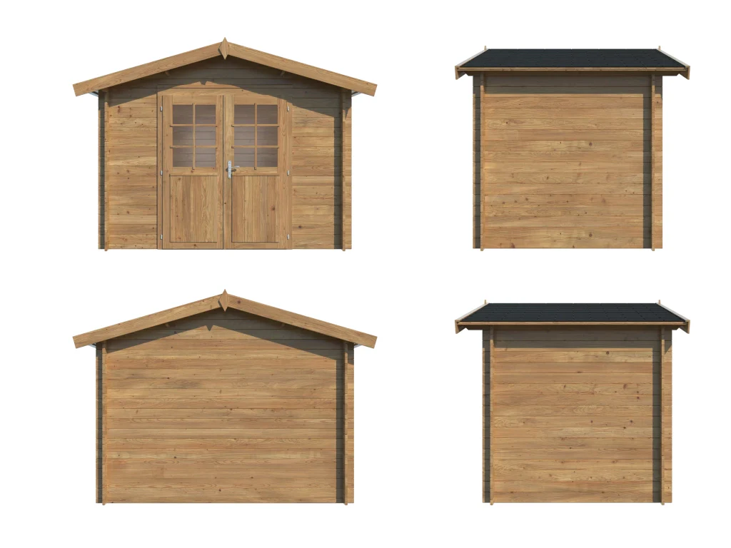 Casetta in legno impregnato Valentine A 296x200 cm - Image 5