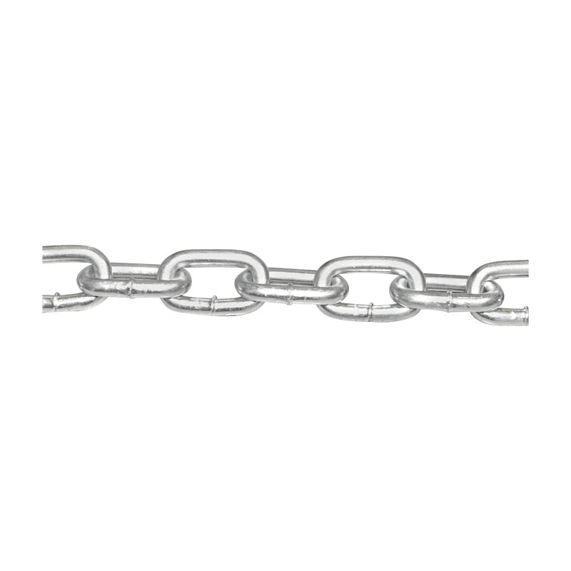 Catena elettrozincata 7,9x32,3x30mm DIN5685A 10m/rotolo tamburo di plastica - Image 3